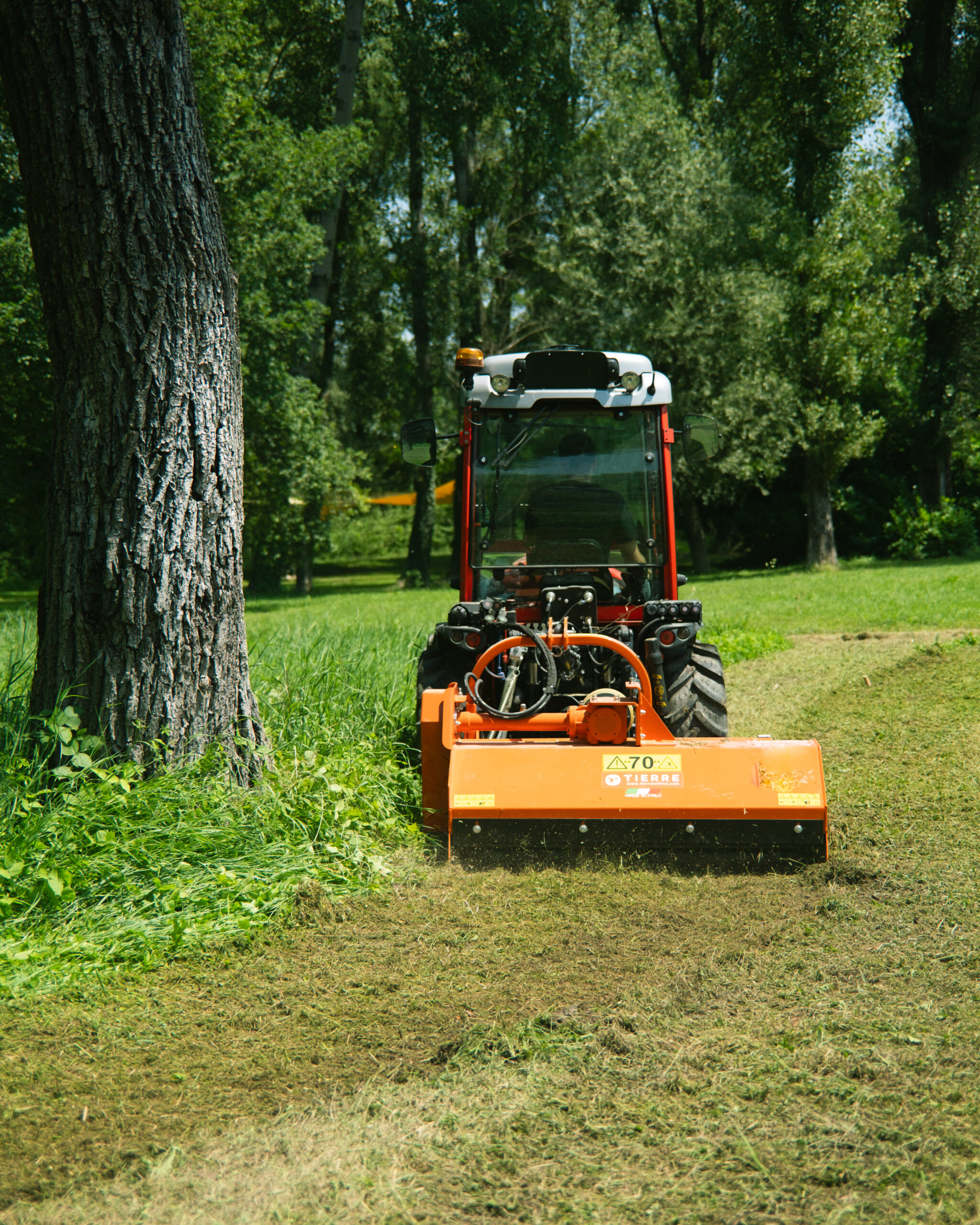 crop-flail-mower-for-tractor-at-work