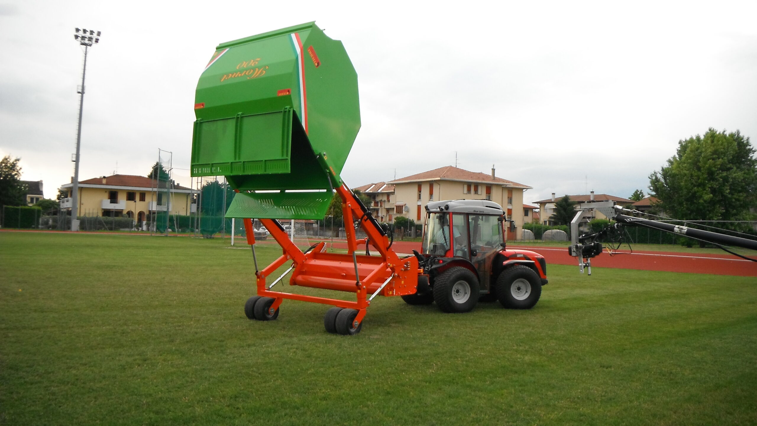 Green Bee – Grasmulchgerät mit mehreren Konfigurationen für den Dauereinsatz- made in italy