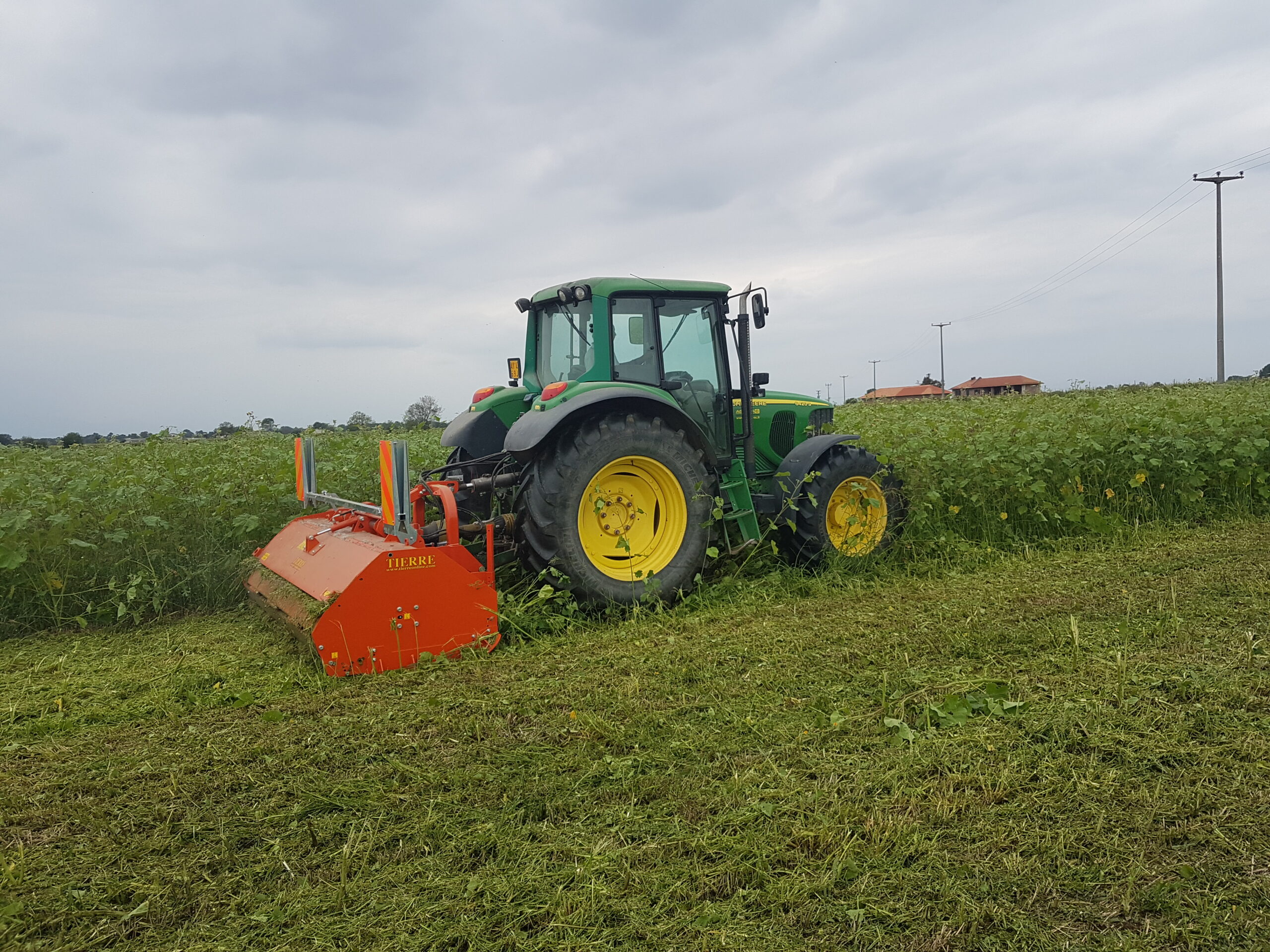 mulcher for stalks and lawn – tierre- LEONA